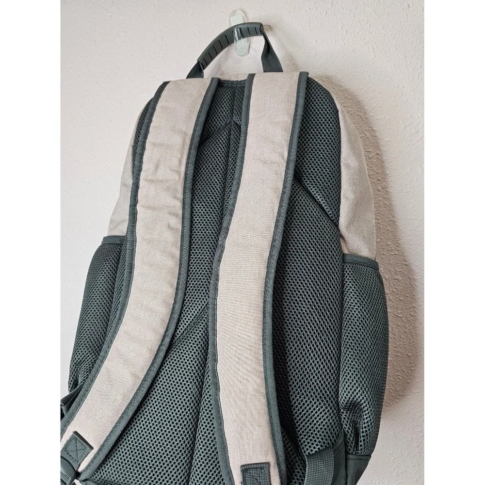 Eastsport Pink Gray Heathered Multi-Pocket Backpack School Travel Bag